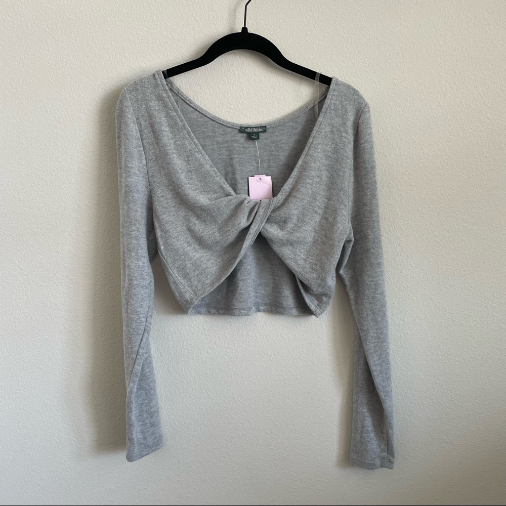 wild fable twist sweater